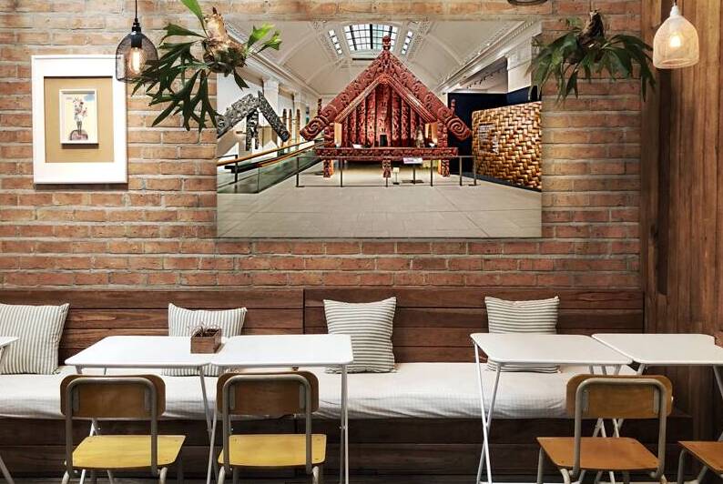 Maori natural history gallery in Auckland War Memorial Museum by Marco Brivio