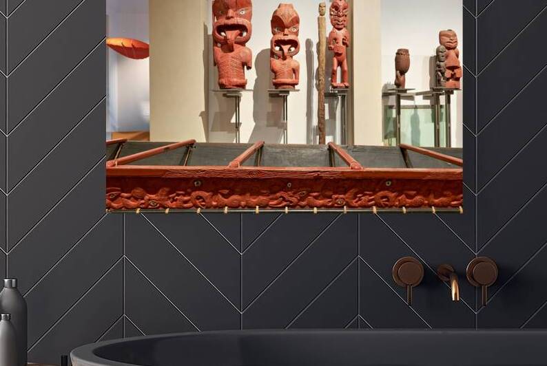 Explore Maori culture at Auckland War Memorial Museum in New Zea by Marco Brivio