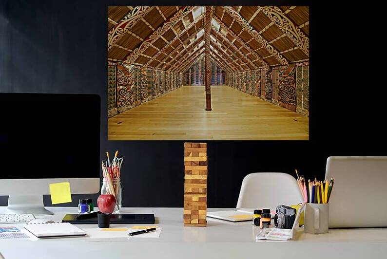 Maori natural history gallery in auckland war memorial museum by Marco Brivio