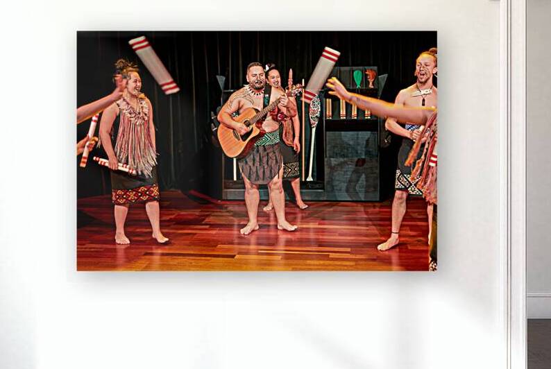 Maori haka dance performance in Auckland New Zealand by Marco Brivio
