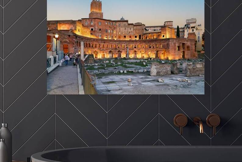 Exploring trajans market at fori imperiali in rome italy by Marco Brivio