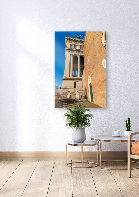 Visit to vittoriano and basilica at capitoline hill in rome ital by Marco Brivio