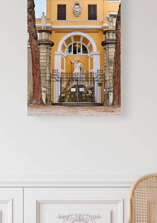 National Gallery of Ancient Art with Apollo Citaredo statue in R by Marco Brivio