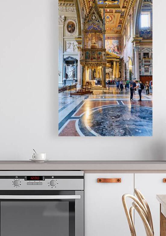 Exploring the archbasilica cathedral in rome by Marco Brivio