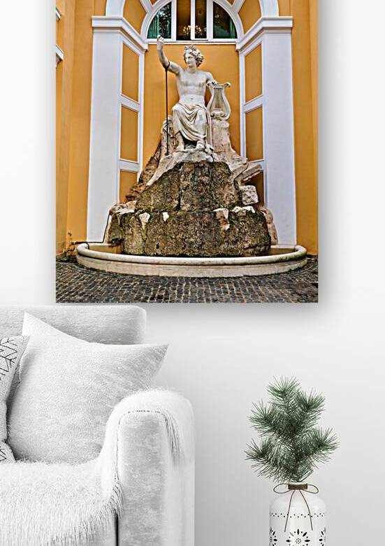 Apollo Citaredo statue in Galleria Nazionale dArte Antica Rome by Marco Brivio