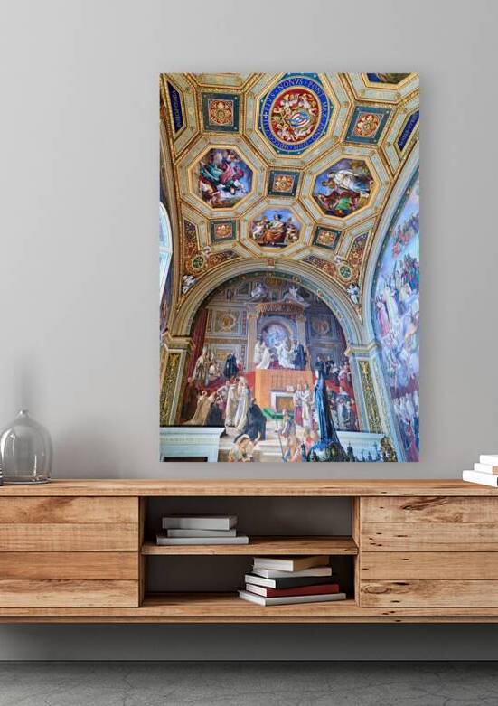 Exploring frescoes in the Raphael rooms at Vatican Museums by Marco Brivio