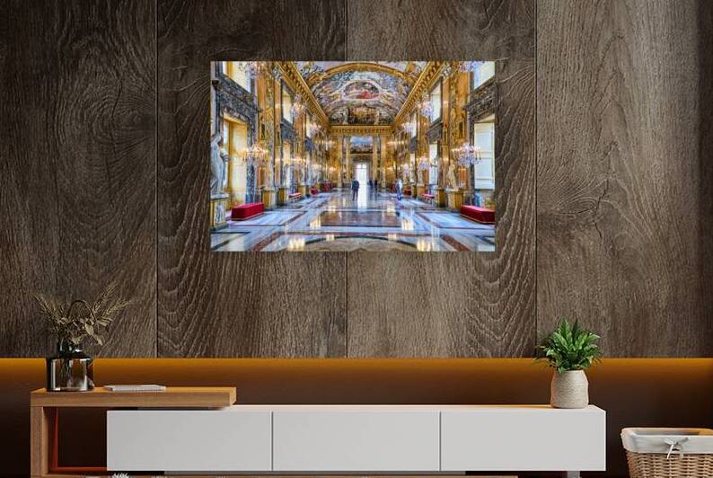 Visit to the great hall in colonna art gallery in rome italy by Marco Brivio