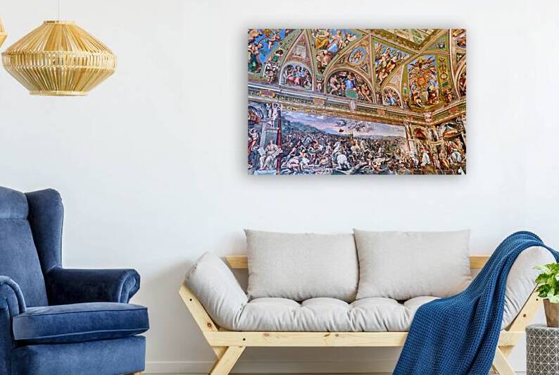 Explore frescoes in Raphael rooms at Vatican Museums in Rome by Marco Brivio