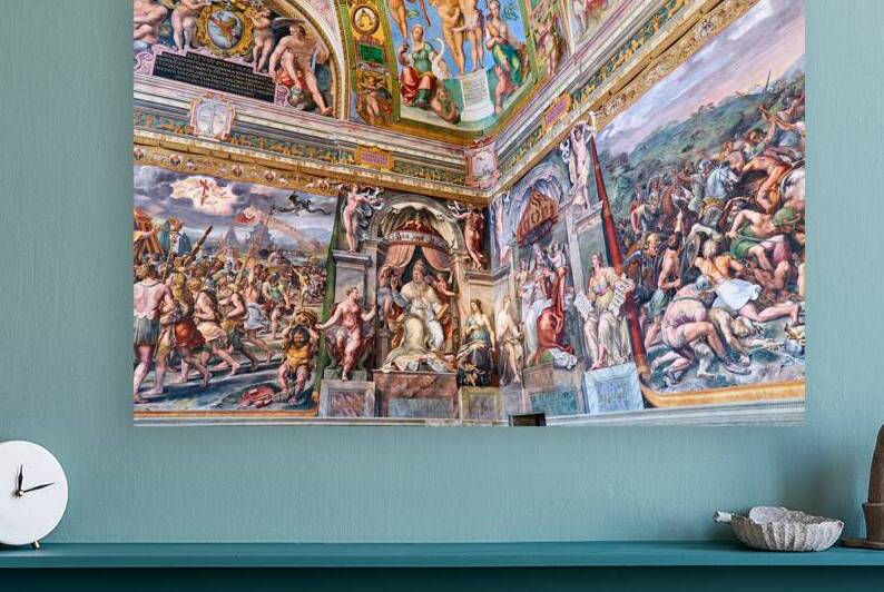 Explore Raphael rooms in Vatican Museums in Rome Italy by Marco Brivio