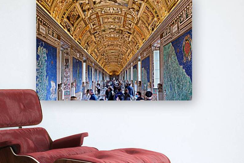 Explore the gallery of maps in the vatican museums in rome by Marco Brivio