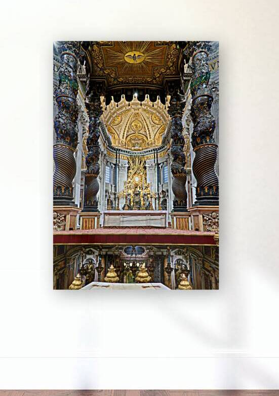 Visit Saint Peters Basilica and see Berninis baldacchino in Ro by Marco Brivio