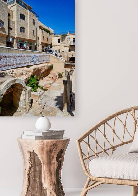 Exploring the Jewish quarter in Jerusalem on a sunny day by Marco Brivio