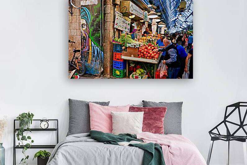 Visiting Mahane Yehuda Market in Jerusalem to buy fresh produce by Marco Brivio