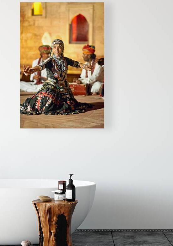 Traditional dance performance in Khimsar Rajasthan by Marco Brivio