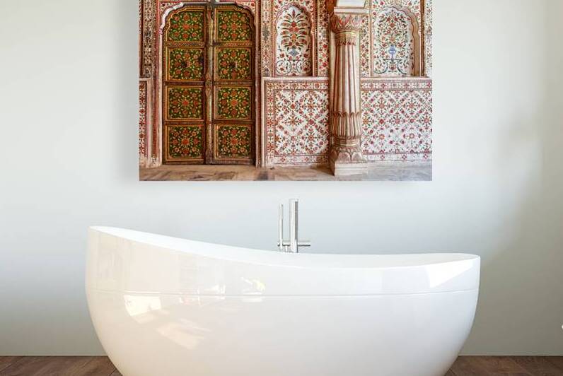 Exploring the detailed artwork of Junagarh Fort in Bikaner Indi by Marco Brivio