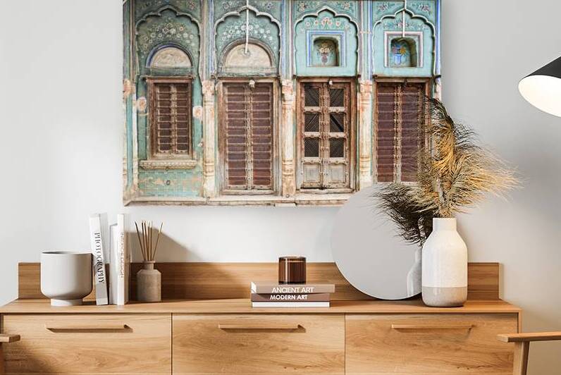 Traditional house in Mandawa shows local art and design by Marco Brivio