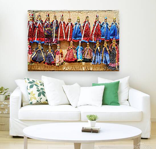 Traditional dolls displayed in Jaisalmer Rajasthan by Marco Brivio