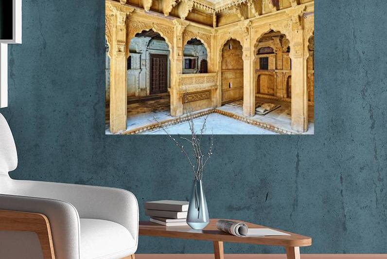 Traditional haveli architecture in Jaisalmer Rajasthan India by Marco Brivio