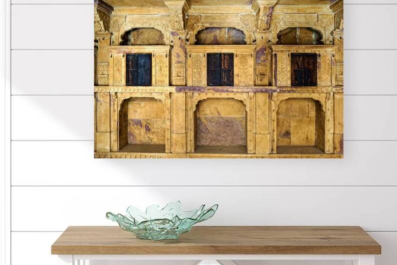 Traditional haveli house details in Jaisalmer Rajasthan by Marco Brivio