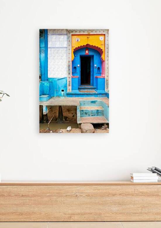 Decorated painted house in Bundi Rajasthan attracts attention by Marco Brivio