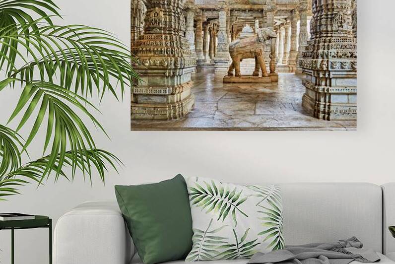 Jain old temples in Ranakpur Rajasthan showcase intricate carvi by Marco Brivio