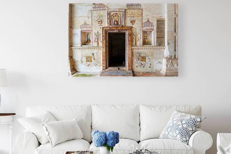 Decorations and paintings at Taragarh Fort in Bundi Rajasthan by Marco Brivio