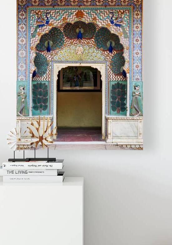 Artistic entrance at City Palace in Jaipur Rajasthan by Marco Brivio