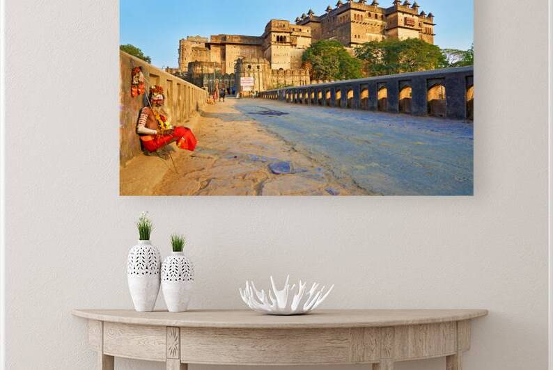 Fort complex in Orchha Madhya Pradesh shows rich history and cu by Marco Brivio