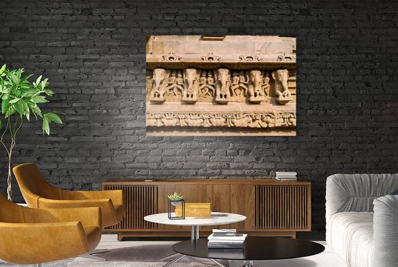 Exploring Hindu temples with carvings in Khajuraho Madhya Prade by Marco Brivio