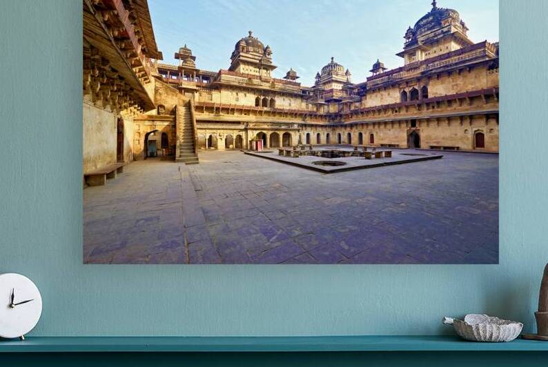 Exploring the fort complex in orchha madhya pradesh india by Marco Brivio