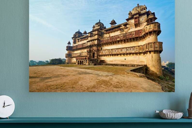 Orchhas fort complex displays ancient architecture by Marco Brivio