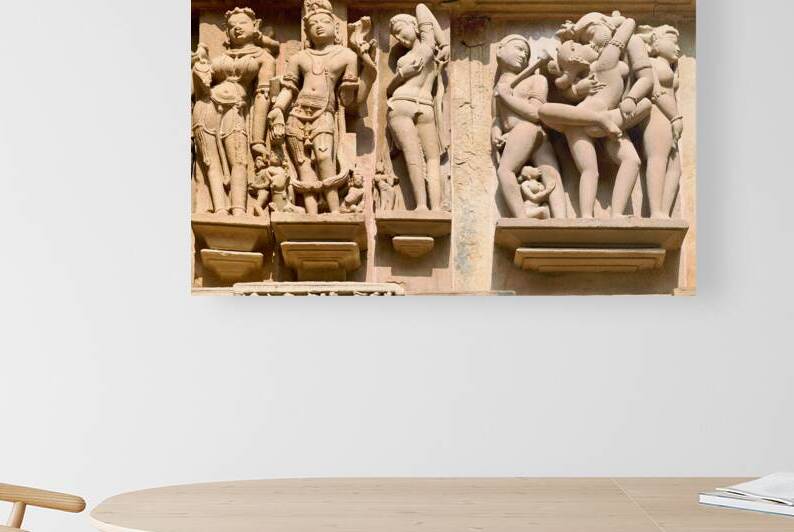 Hindu temples in Khajuraho show ancient art of erotic sculptures by Marco Brivio