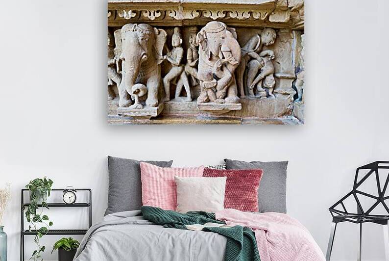 Hindu temples of Khajuraho in Madhya Pradesh showcase carvings by Marco Brivio