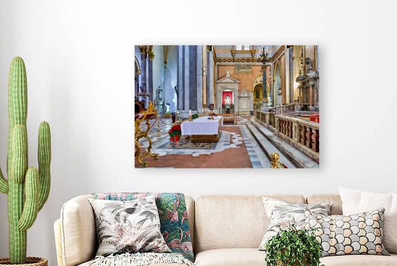 Visit to San Domenico Maggiore church in Naples Campania Italy by Marco Brivio