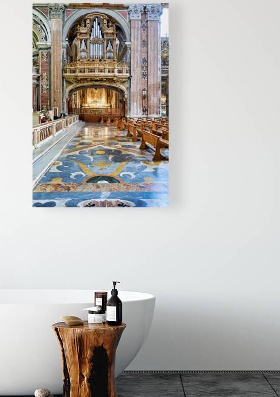 Gesu Nuovo Church in Naples features stunning baroque design by Marco Brivio