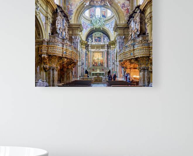 Church and monastery of San Gregorio Armeno in Naples Campania I by Marco Brivio