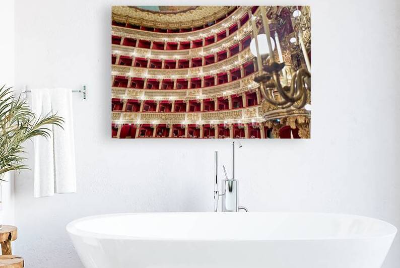 Explore the interior of Real Teatro di San Carlo in Naples Italy by Marco Brivio