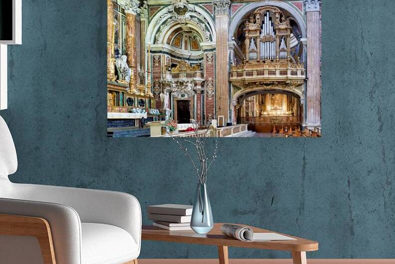 Visit to Gesu Nuovo Church in Naples with baroque design feature by Marco Brivio
