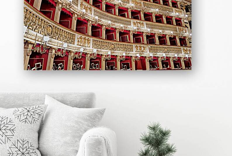 Royal Theatre of Saint Charles in Naples Italy details by Marco Brivio