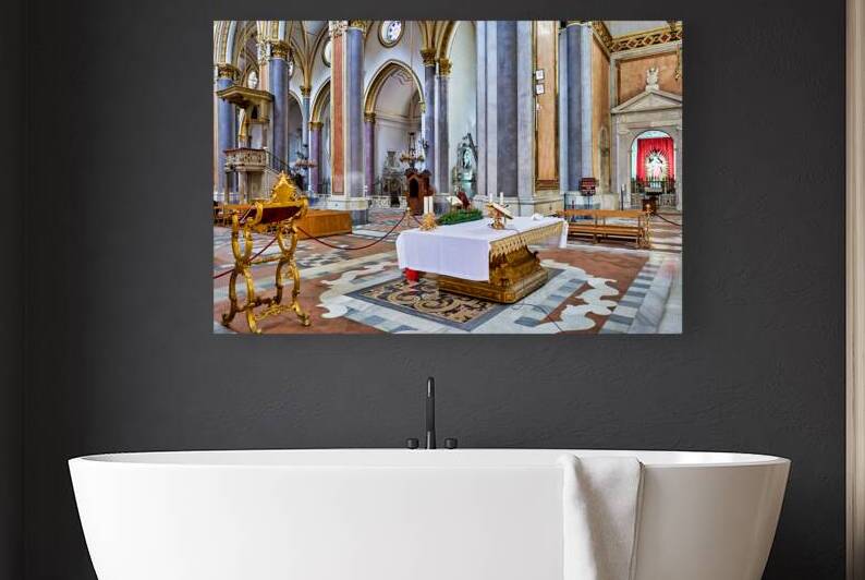 Exploring the sacred relics chamber in san domenico maggiore na by Marco Brivio