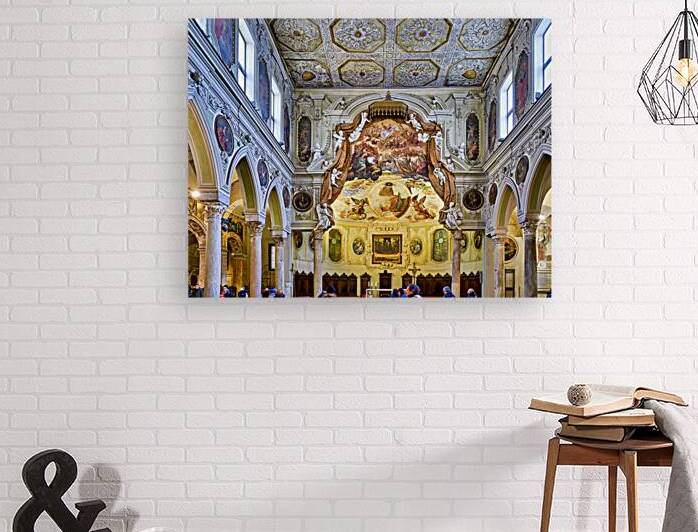 Explore the inside of Naples Cathedral in Campania Italy by Marco Brivio