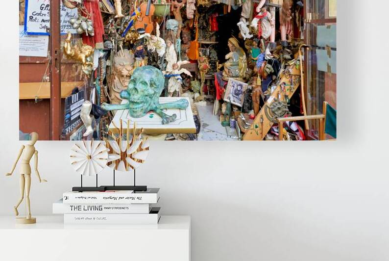 Junk dealer display in Via Tribunali Naples Campania Italy by Marco Brivio