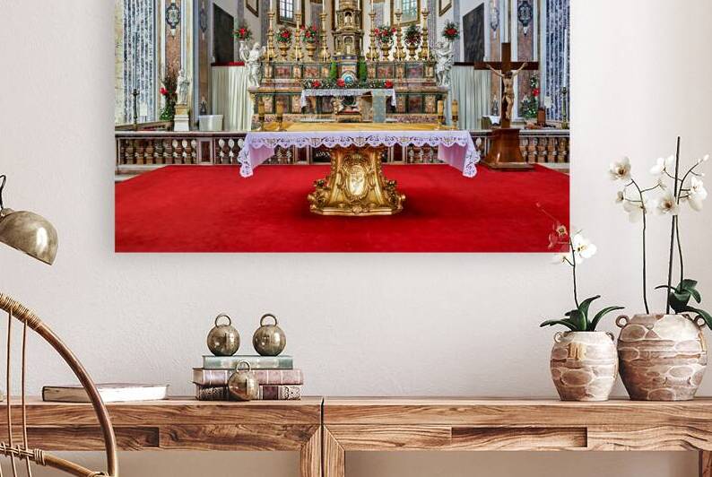 San Paolo Maggiore Church altar in Naples Campania Italy by Marco Brivio