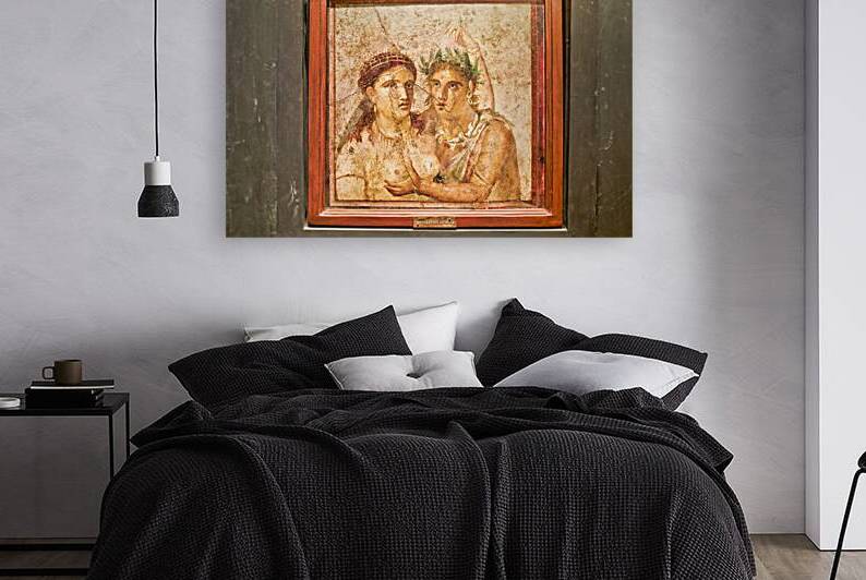 Discovering ancient frescoes at Naples Archaeological Museum by Marco Brivio