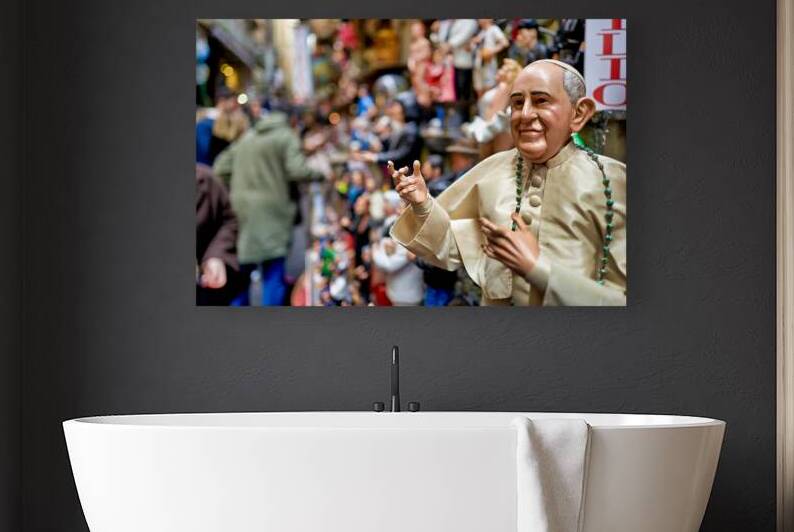 Exploring the nativity scene figurines in naples campania italy by Marco Brivio