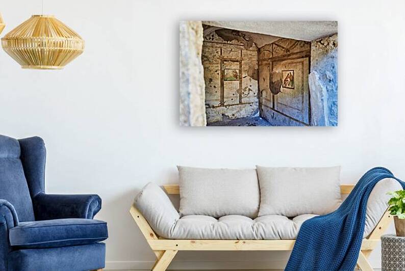 Exploring ancient wall paintings in Pompeii Naples in Italy by Marco Brivio