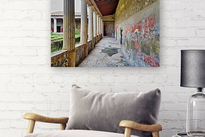 Exploration of ancient Roman architecture in Pompeii Naples by Marco Brivio