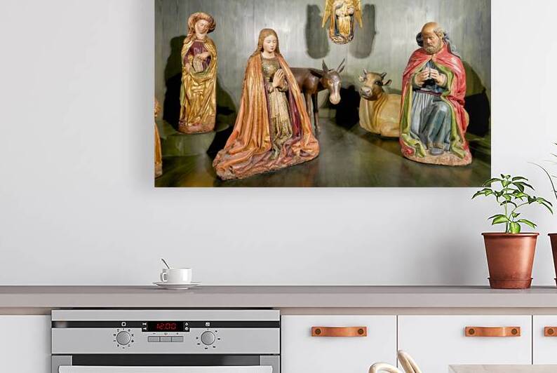 Nativity scene inside Certosa di San Martino in Naples Campania by Marco Brivio