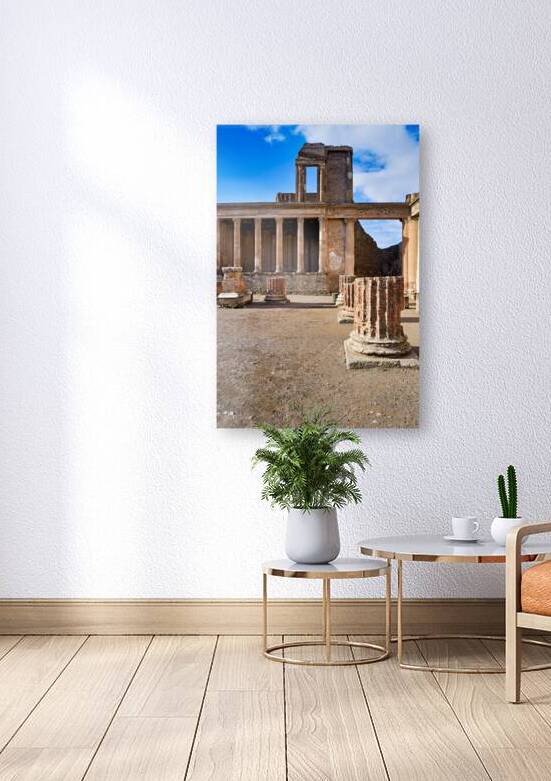 Exploration of ancient ruins in Pompeii Naples Campania Italy by Marco Brivio