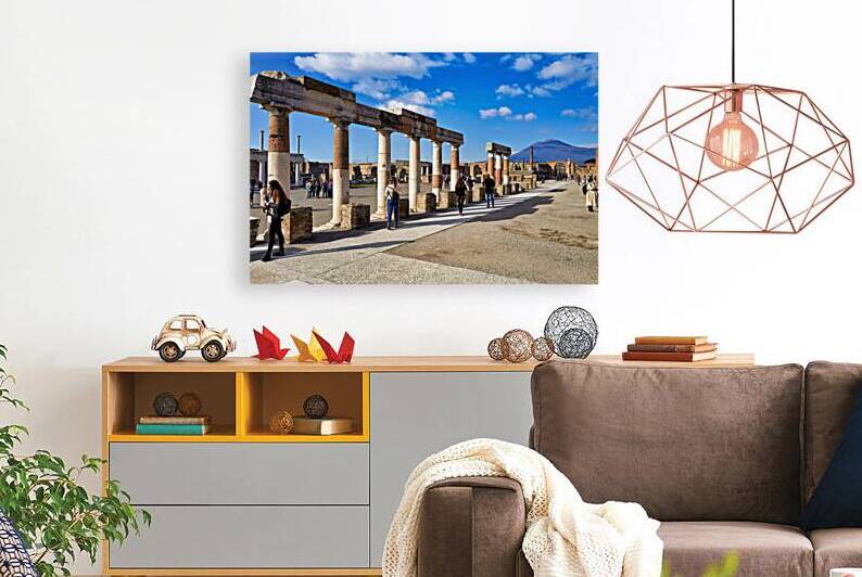 Exploring the ruins of Pompeii in Naples Campania Italy by Marco Brivio